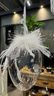 Ägg med fjädrar 12cm - Kärrstegens Gård hos Lilla Hem