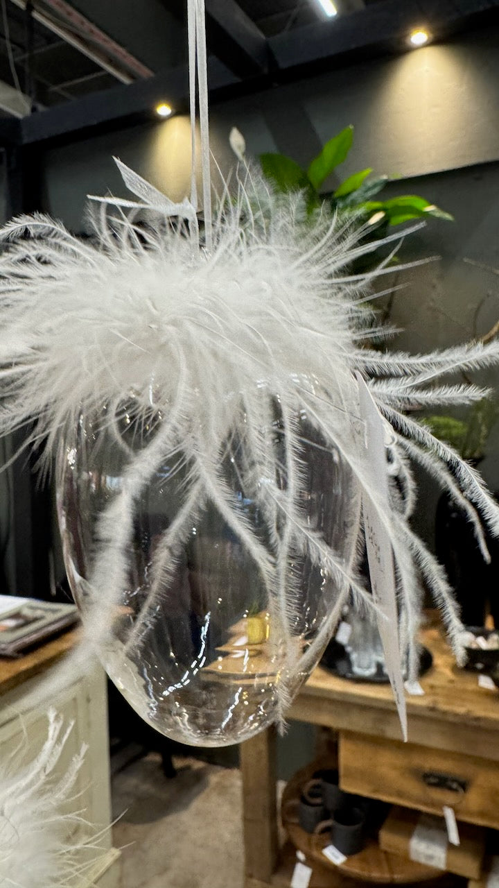 Ägg med Fjädrar 12cm - Kärrstegens Gård | Lilla Hem