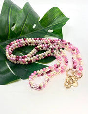 Mobilhalsband La Luna Handsfree Mix Pink 130 - In Sunny Mood hos Lilla Hem