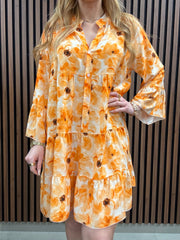 Klänning Tyril Orange Onesize - Gemini hos Lilla Hem