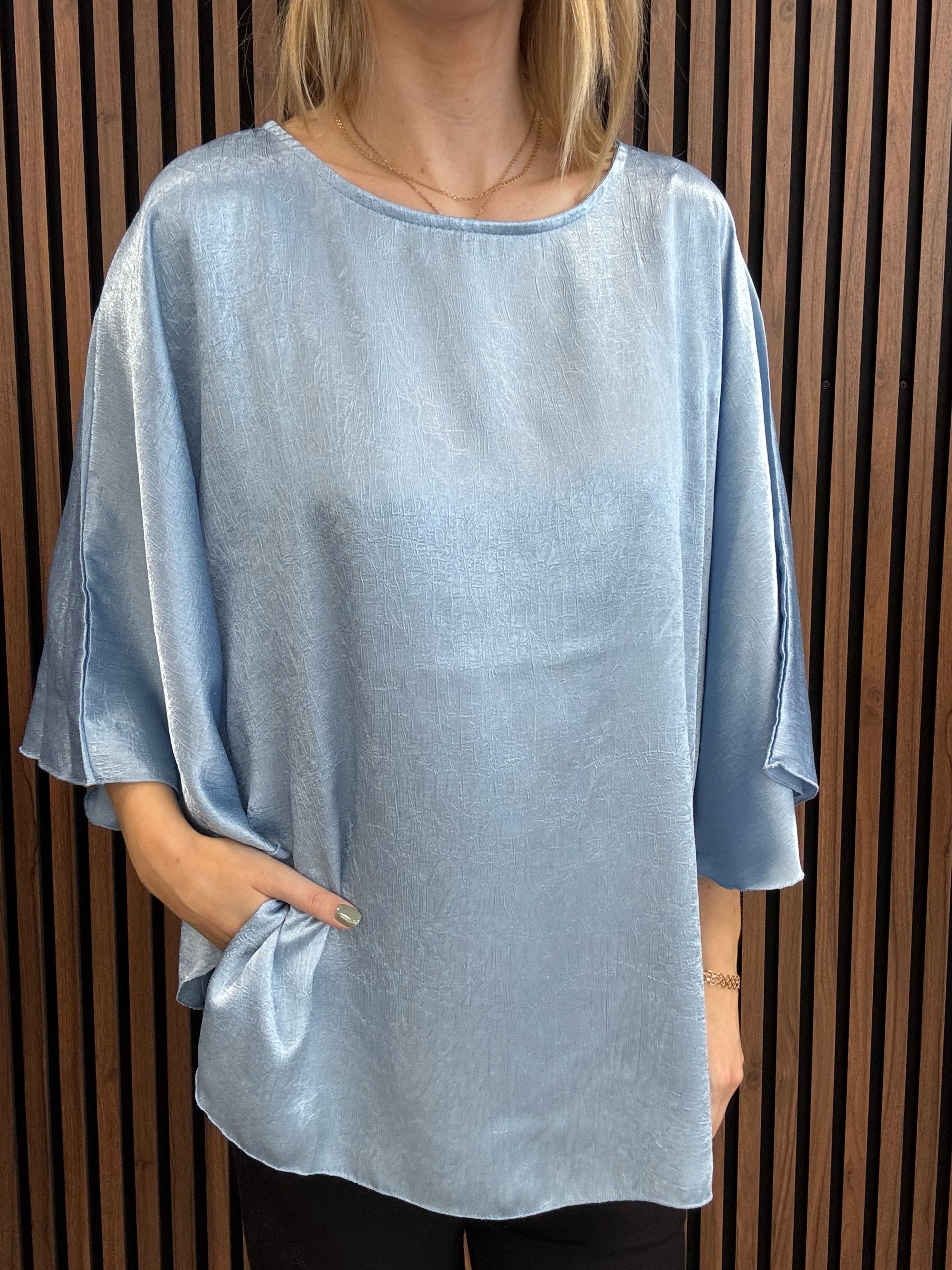 Topp Alexia Blå Onesize - Gemini hos Lilla Hem