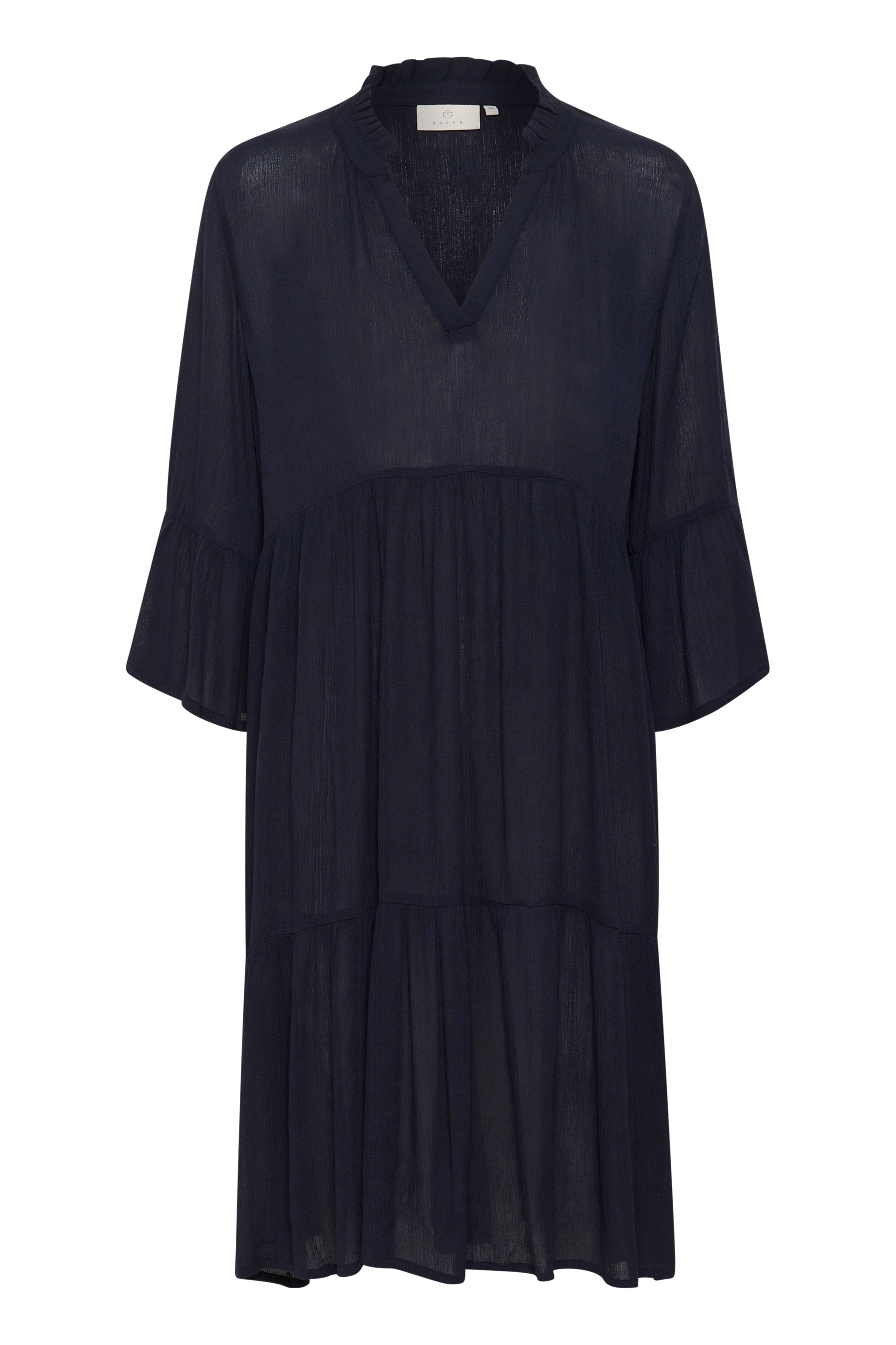 KAmarianah Amber Dress Midnight Marine - KAFFE | Lilla Hem