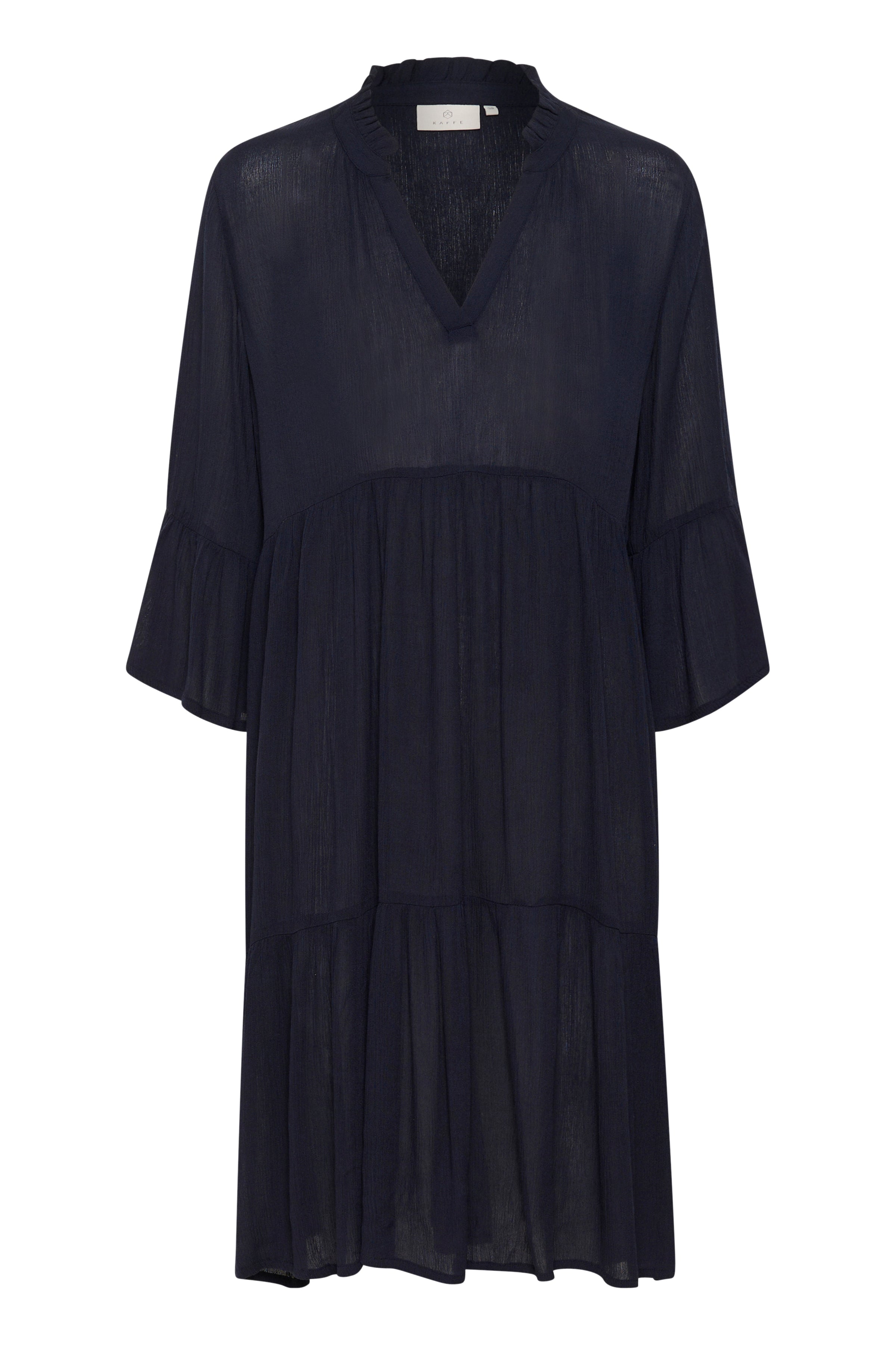 KAmarianah Amber Dress Midnight Marine - KAFFE | Lilla Hem