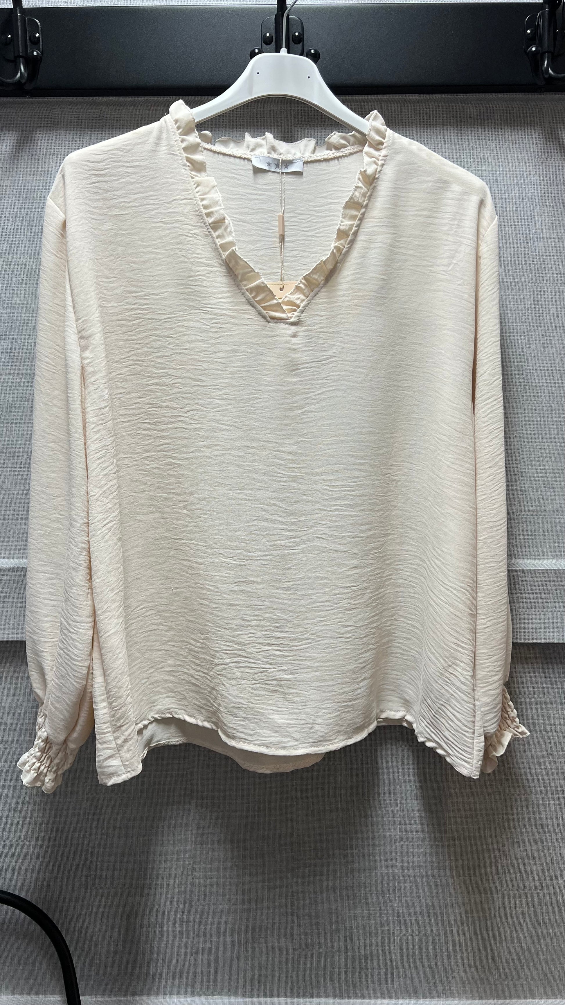 Blus Beige - Caramelle Fashion hos Lilla Hem