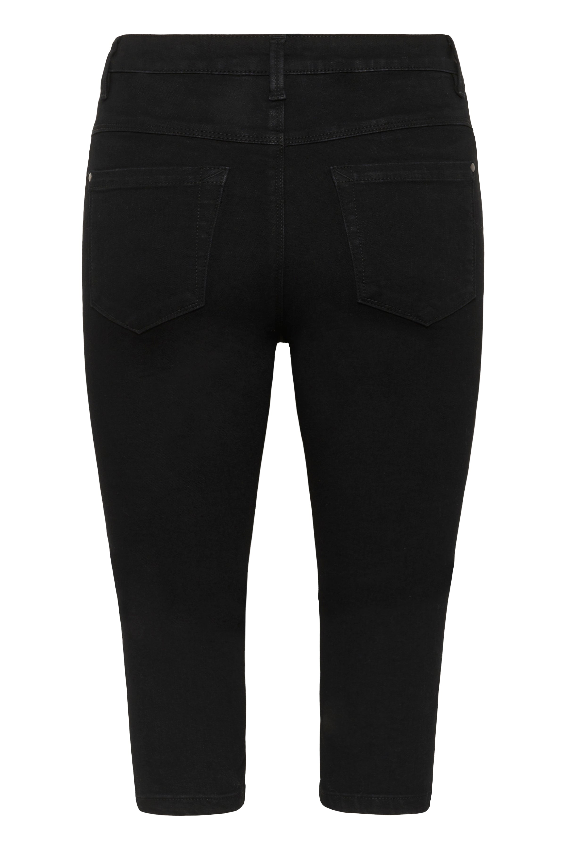 KAzelina Capri Jeans Black Deep - KAFFE | Lilla Hem