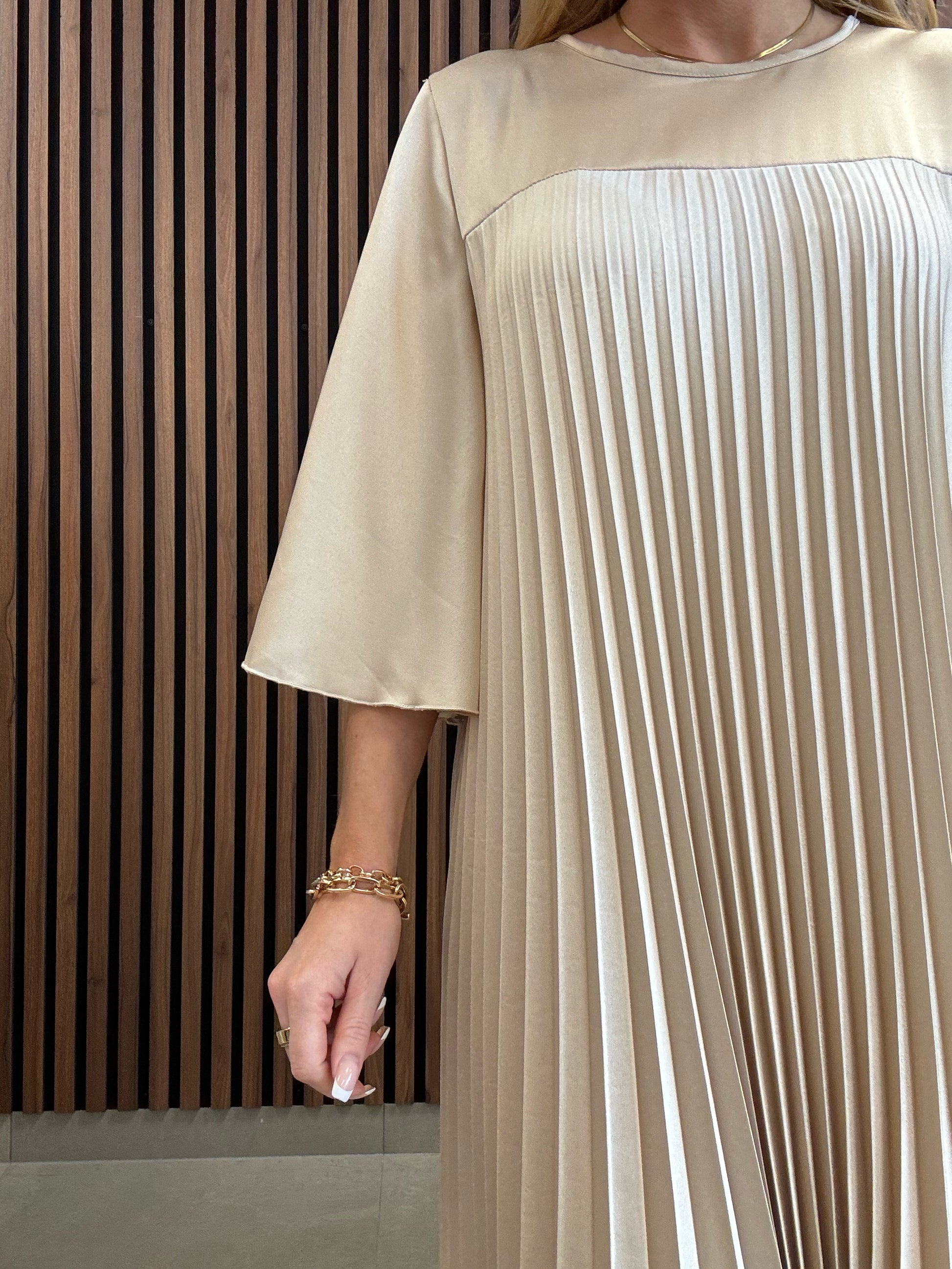 Klänning Zelda Beige Onesize - Gemini | Lilla Hem