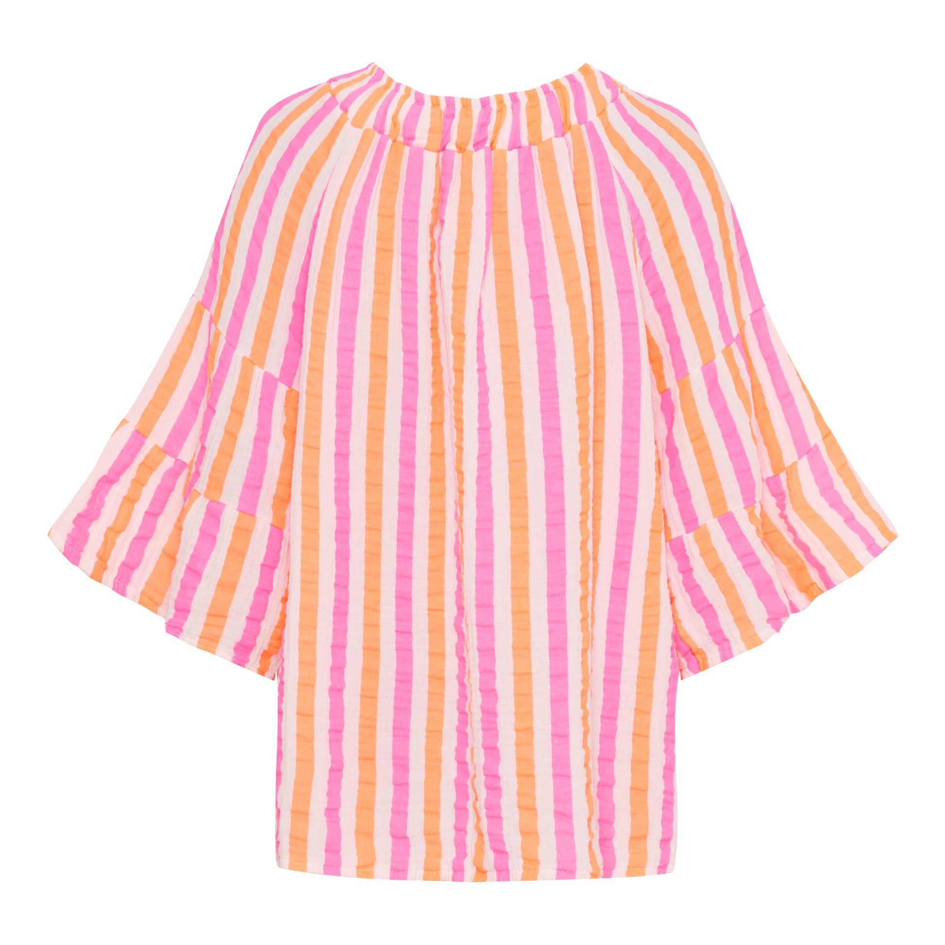 Mdcputte Shirt Orange/Fuxia Stripe - MARTA du Chateau | Lilla Hem
