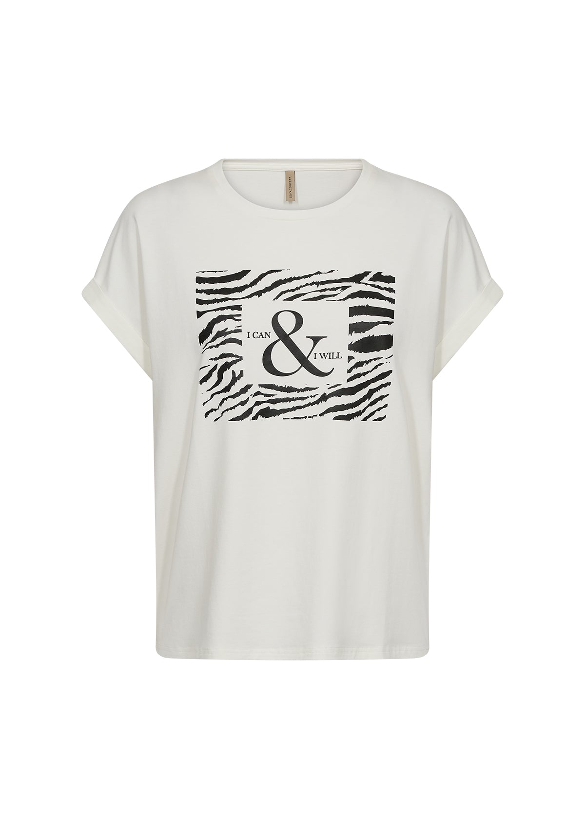 T-Shirt SC-RINA FP 7 1100 Offwhite - Soya Concept | Lilla Hem