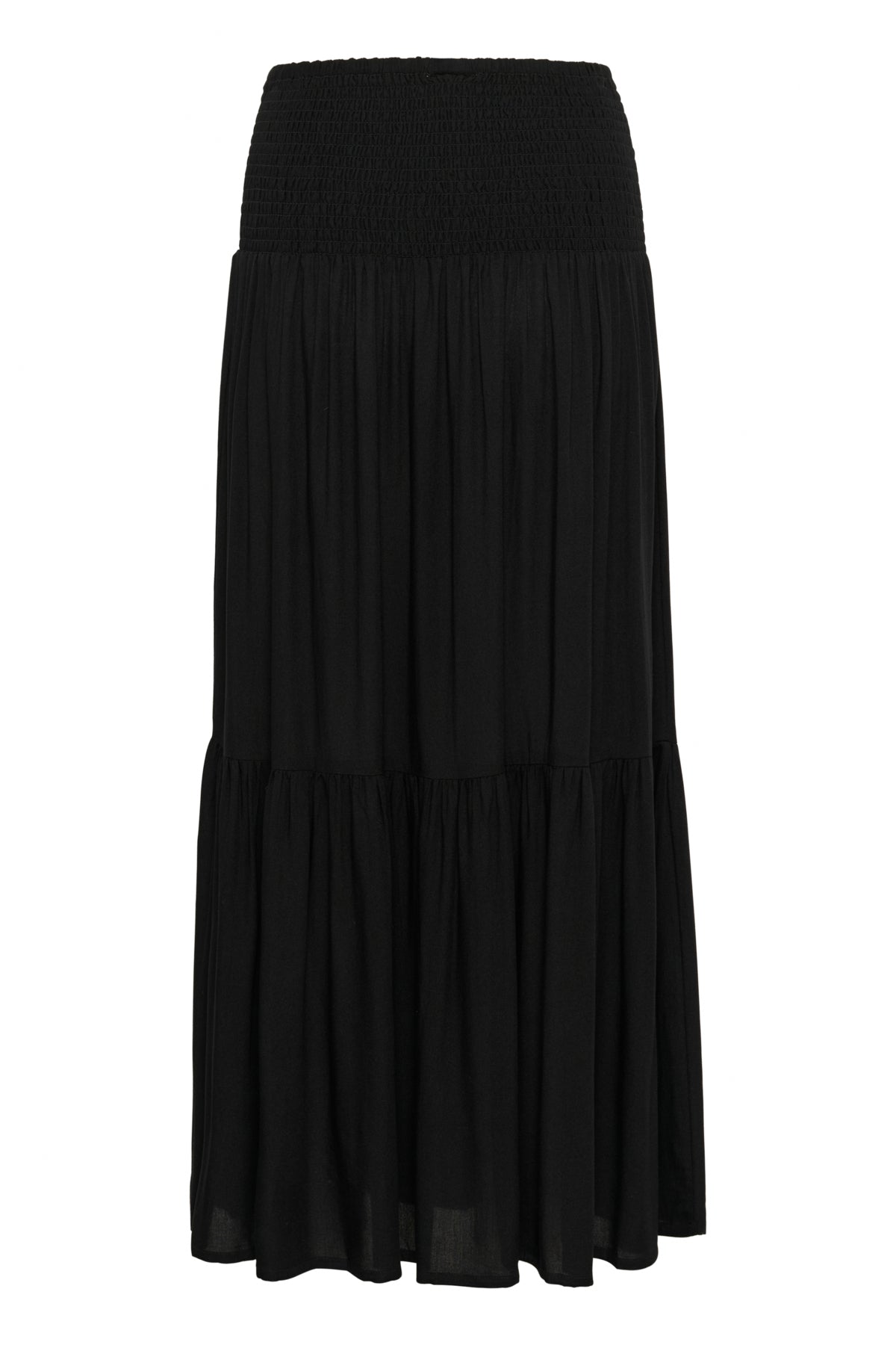 KAmaxi Smock Skirt Black Deep - KAFFE | Lilla Hem