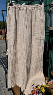 Linnebyxa Rom Beige Onesize - Gemini hos Lilla Hem