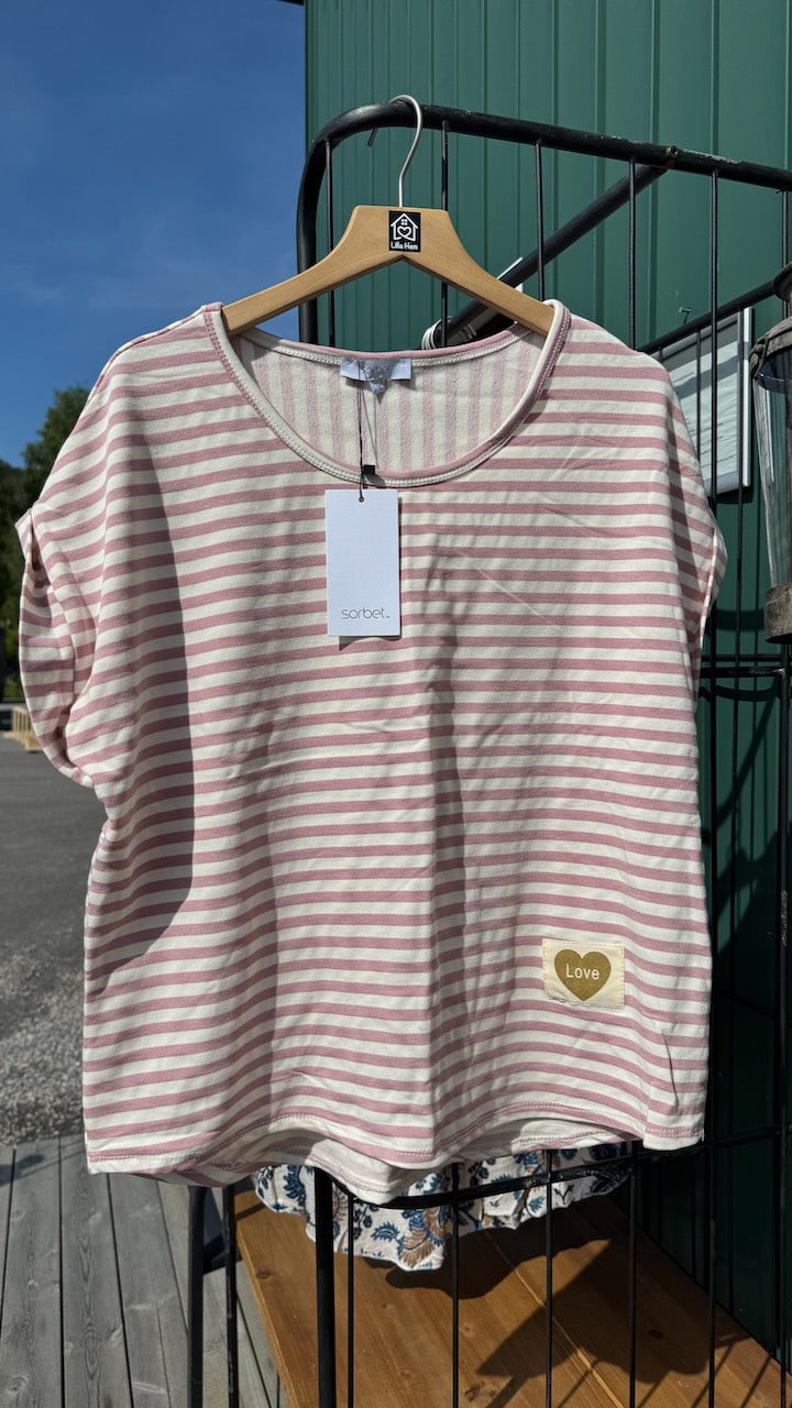 T-shirt s/s Rose Smoke - Sorbet hos Lilla Hem