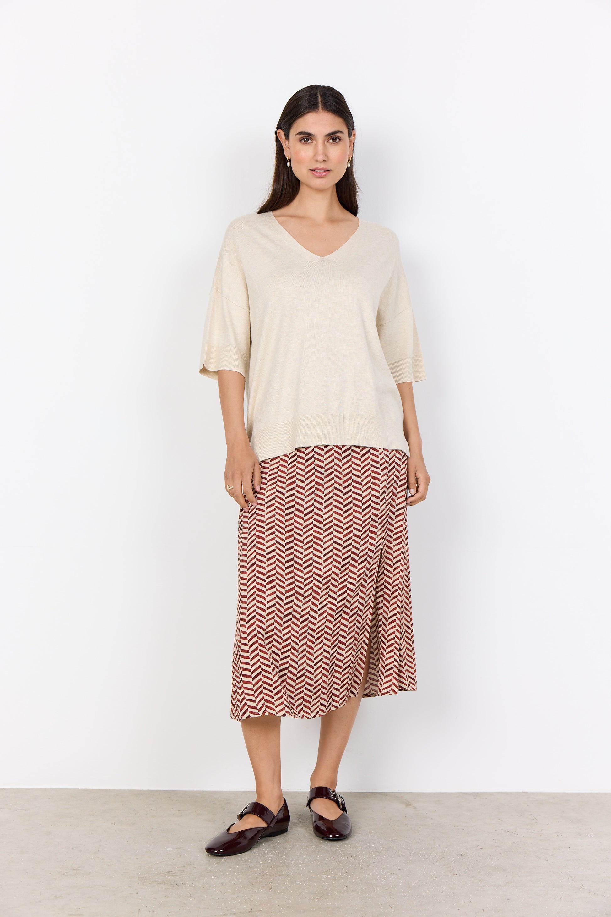 Tröja SC-DOLLIE 790 91620 Cream Melange - Soya Concept | Lilla Hem