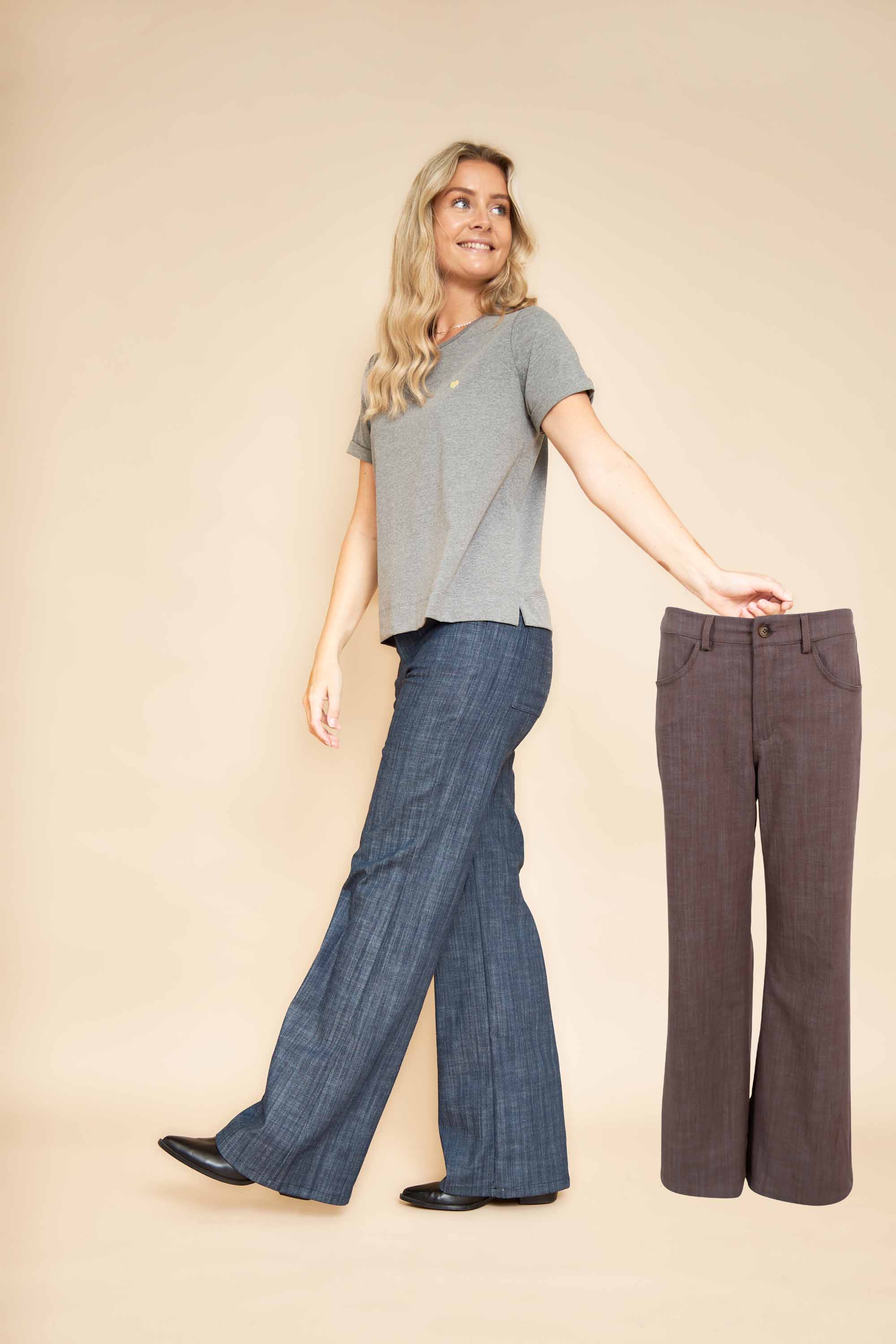 BCBOX pocket pant - Black Colour hos Lilla Hem