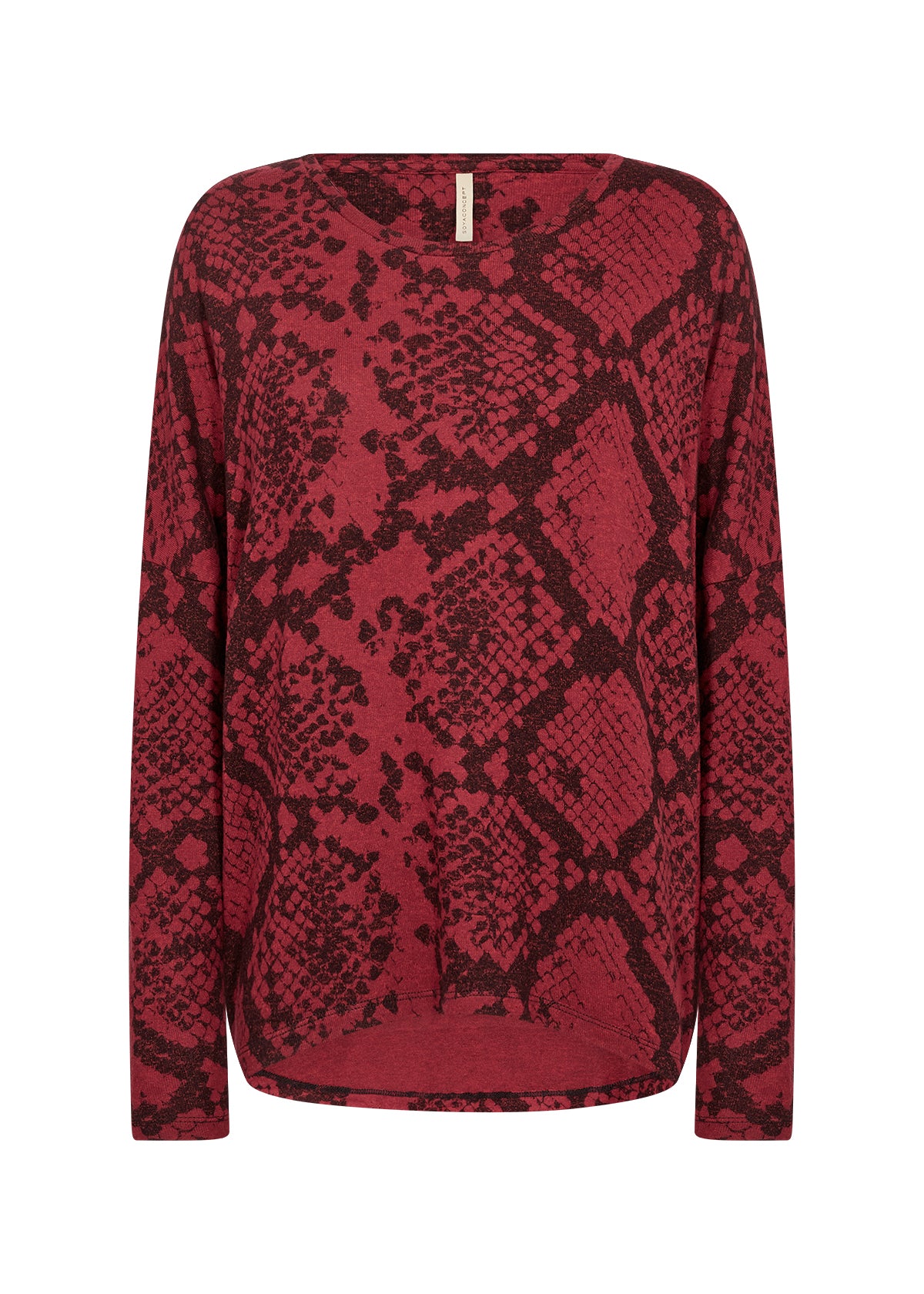 Blus SC-BIARA AOP 145 94850C Dark Red Mel Combi - Soya Concept | Lilla Hem