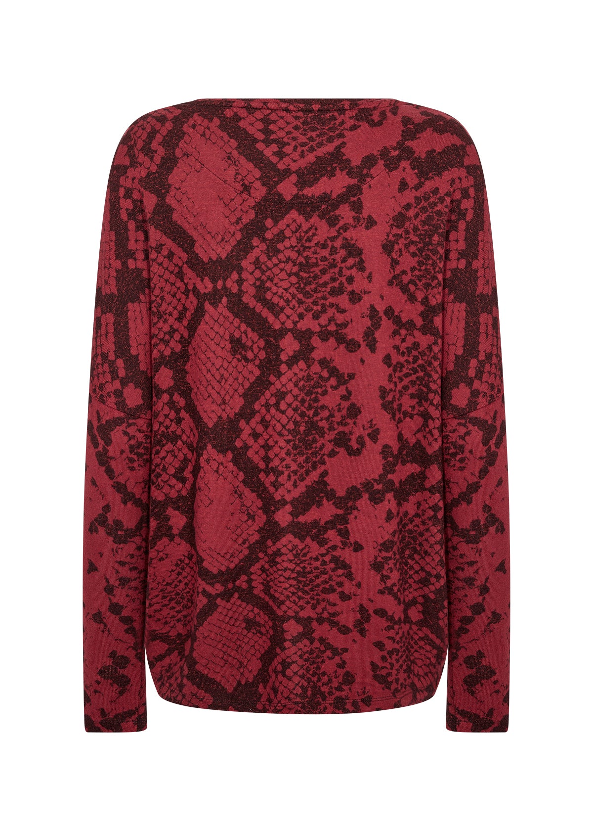 Blus SC-BIARA AOP 145 94850C Dark Red Mel Combi - Soya Concept | Lilla Hem