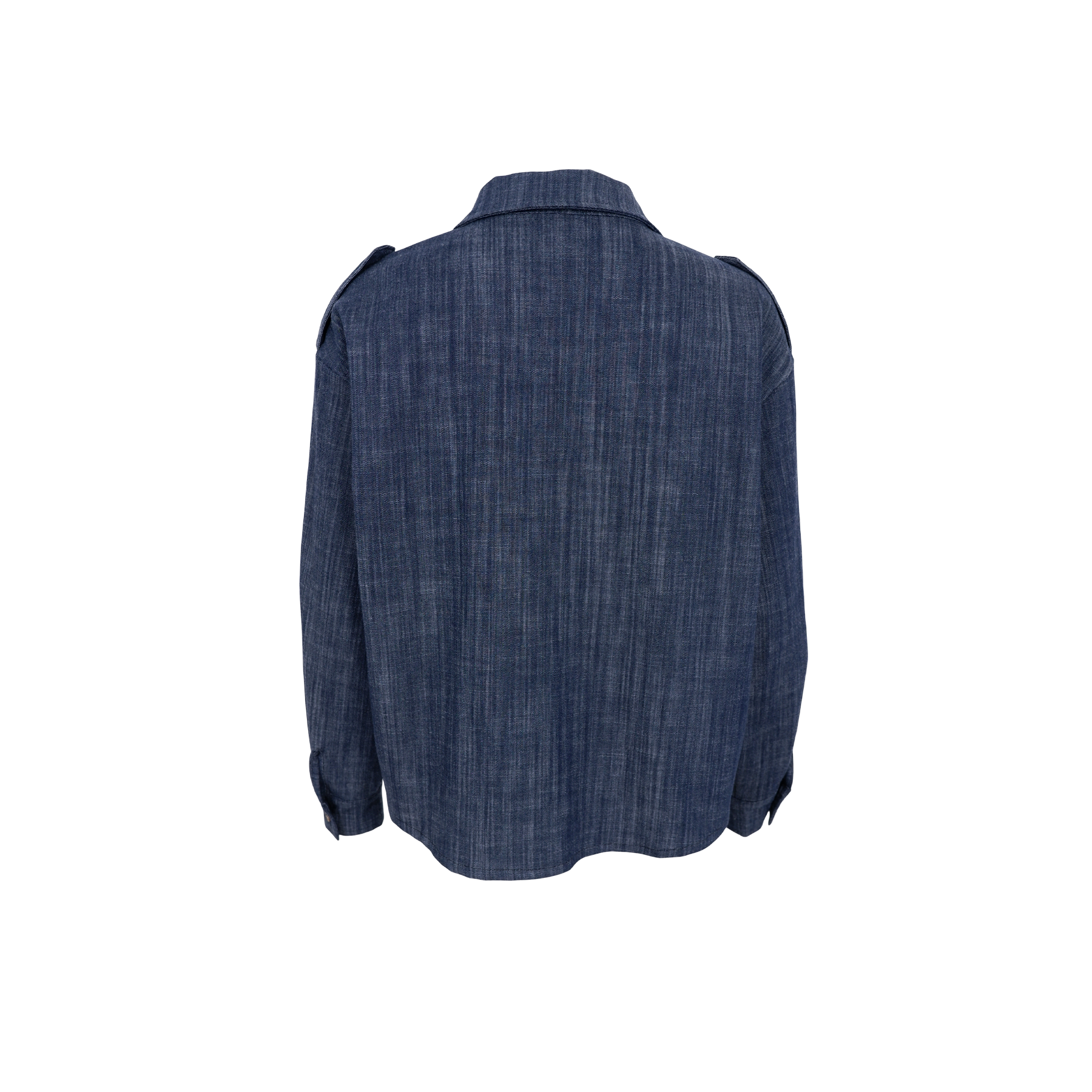 BCBOX Shirt Jacket Navy Denim - Black Colour | Lilla Hem