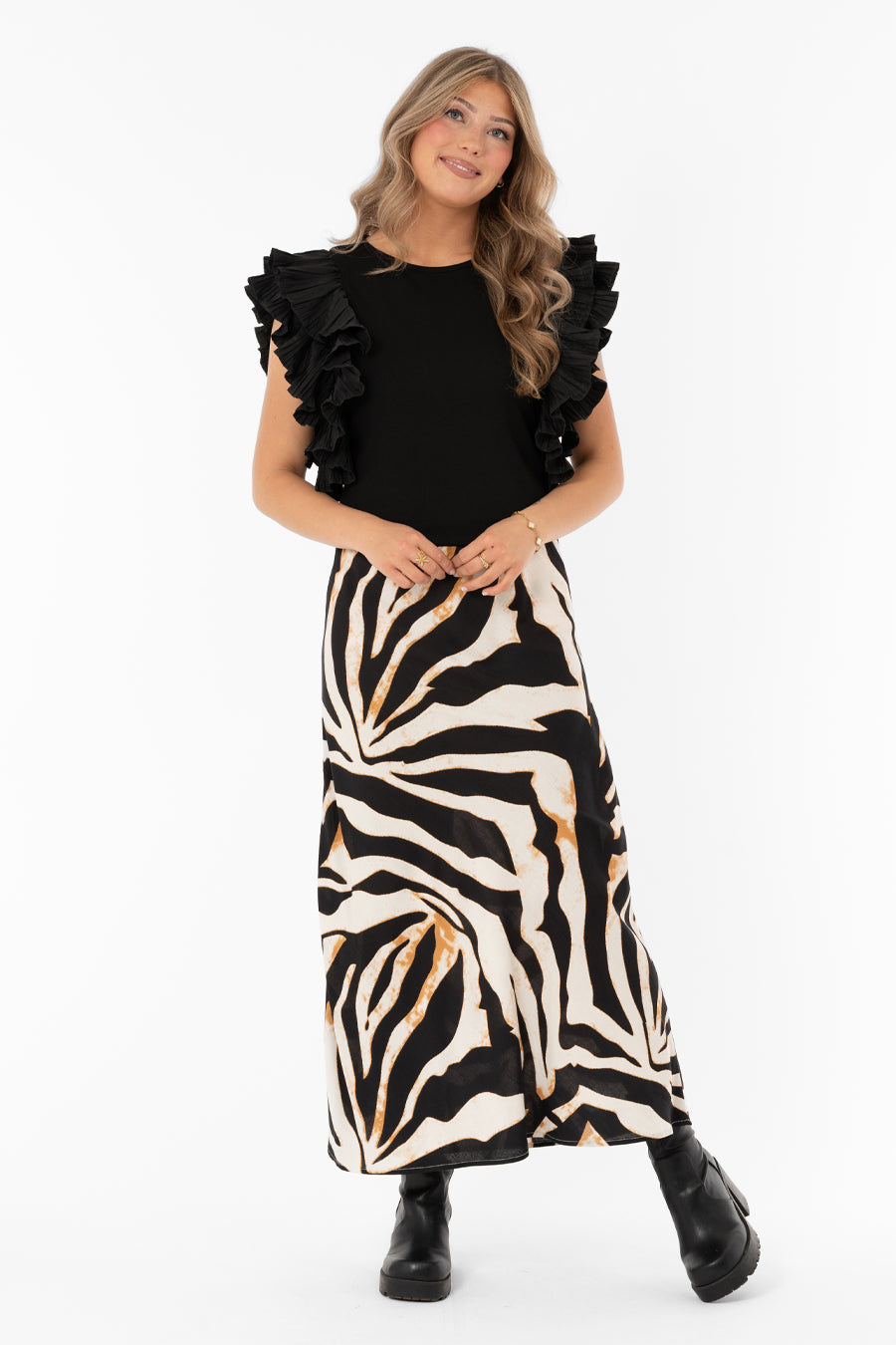 Vivienne Top Black - Capri Collection | Lilla Hem