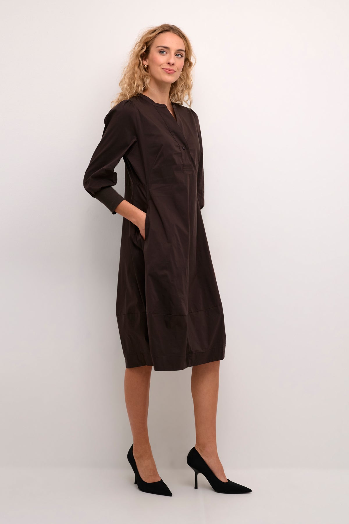 CUantoinett 3/4 Sleeve Dress - CULTURE hos Lilla Hem