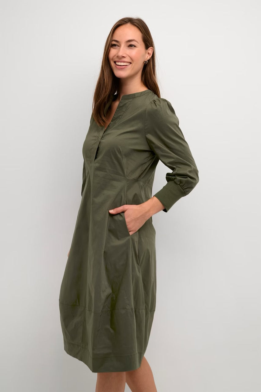 CUantoinett 3/4 Sleeve Dress - CULTURE | Lilla Hem