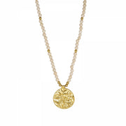 Karma Necklace Ivory/Gold - Bud To Rose hos Lilla Hem