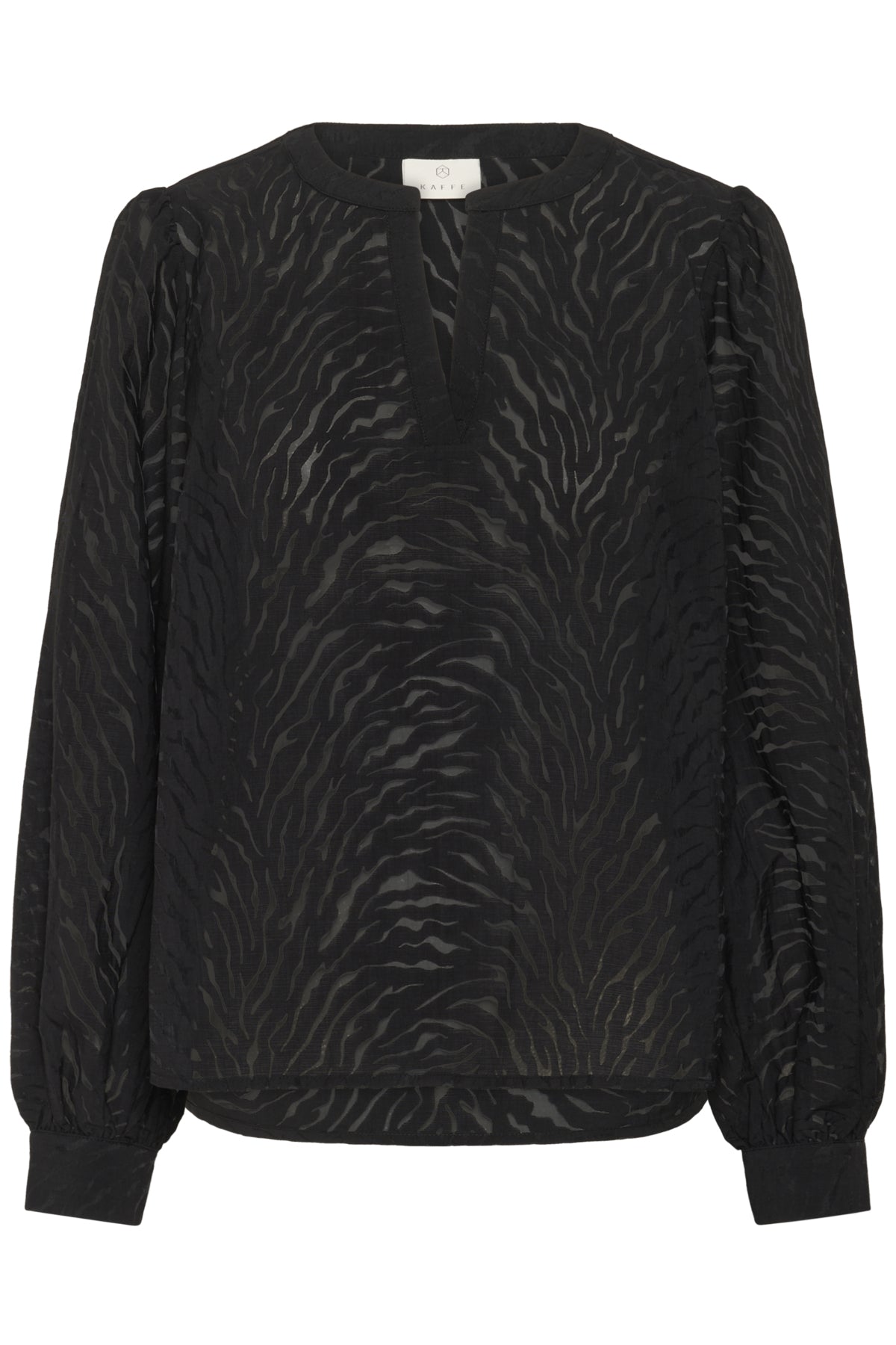 KAvivian Blouse Black Deep - KAFFE | Lilla Hem