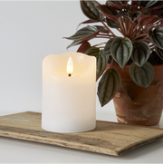 LED Blockljus Flamme Rustic hos Lilla Hem