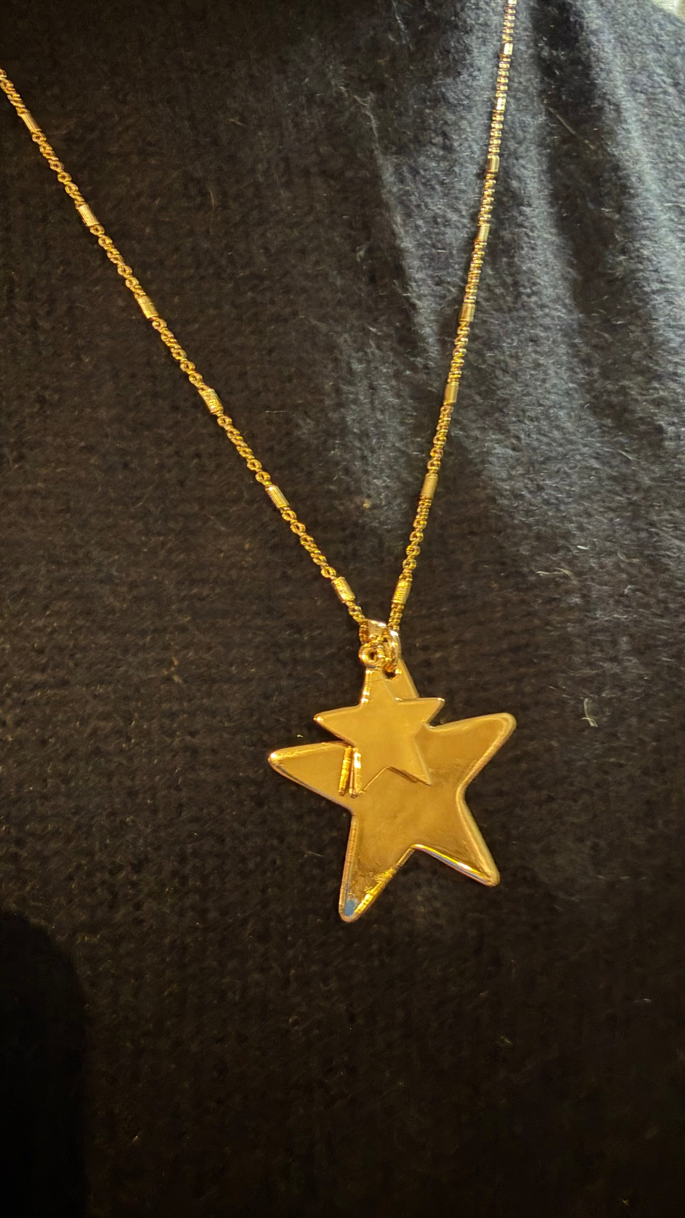 Halsband Duostars Golden - Gemini | Lilla Hem