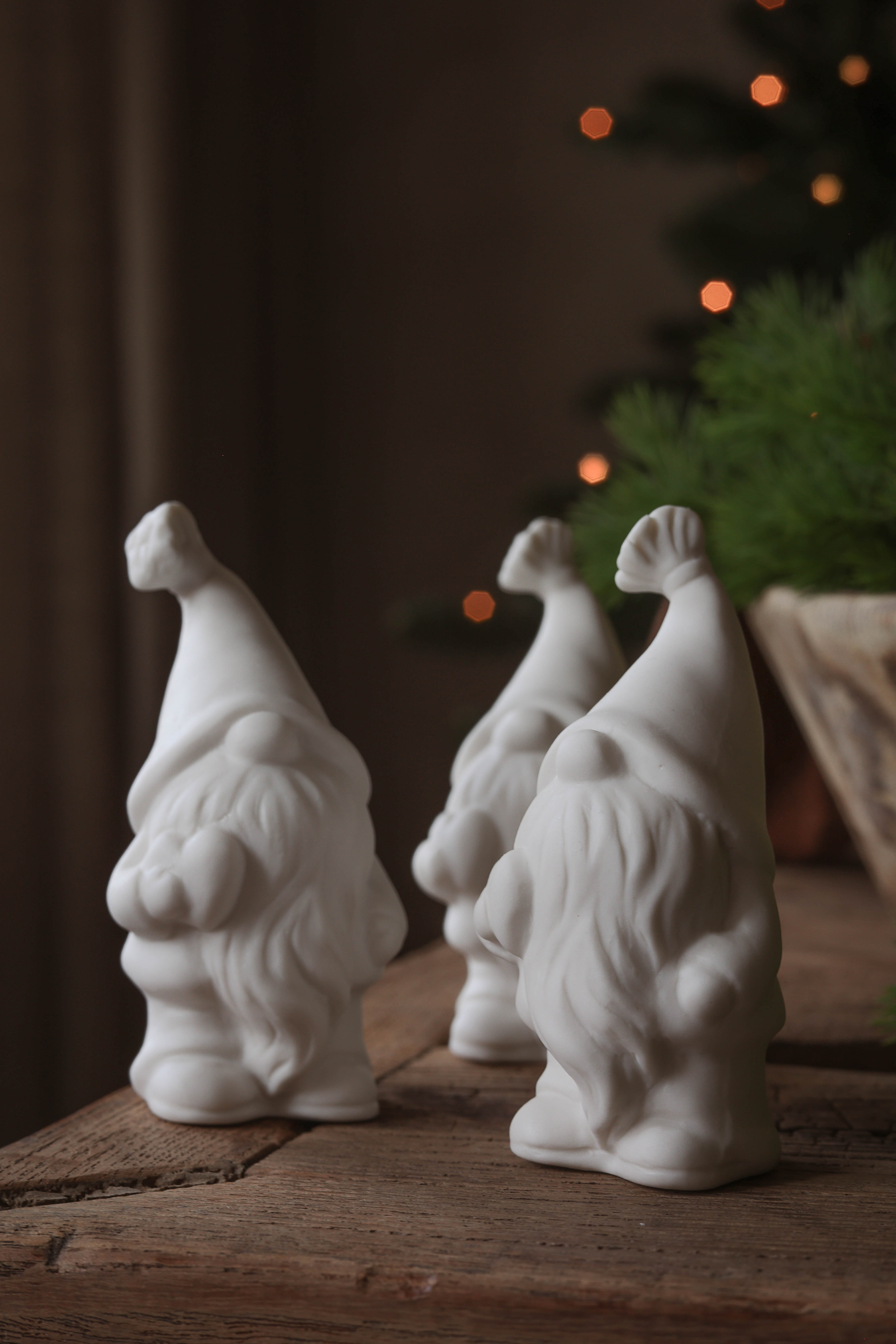 Mr Santa med Hjärta Vit - Majas Cottage | Lilla Hem