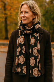 Mönstrad sjal - Caramelle Fashion hos Lilla Hem