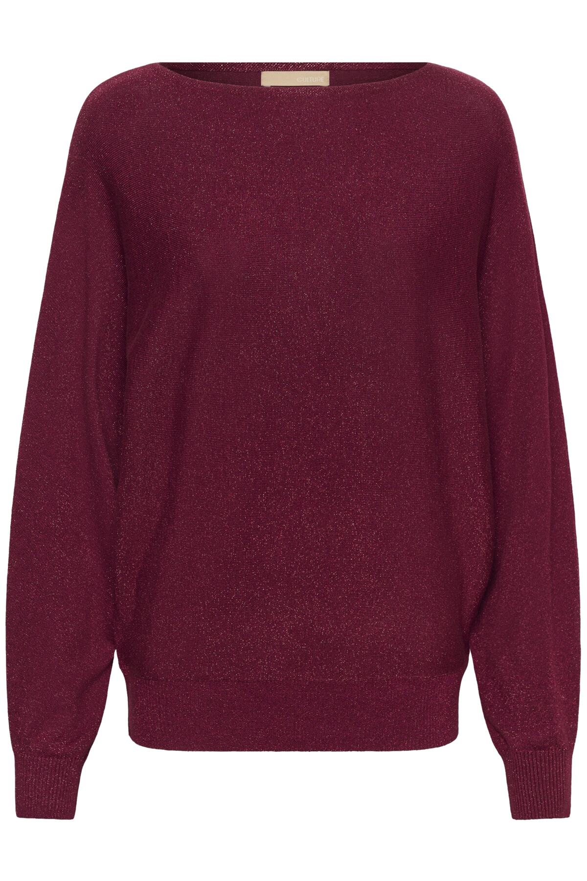 CUfay Batwing Jumper Zinfandel - CULTURE | Lilla Hem