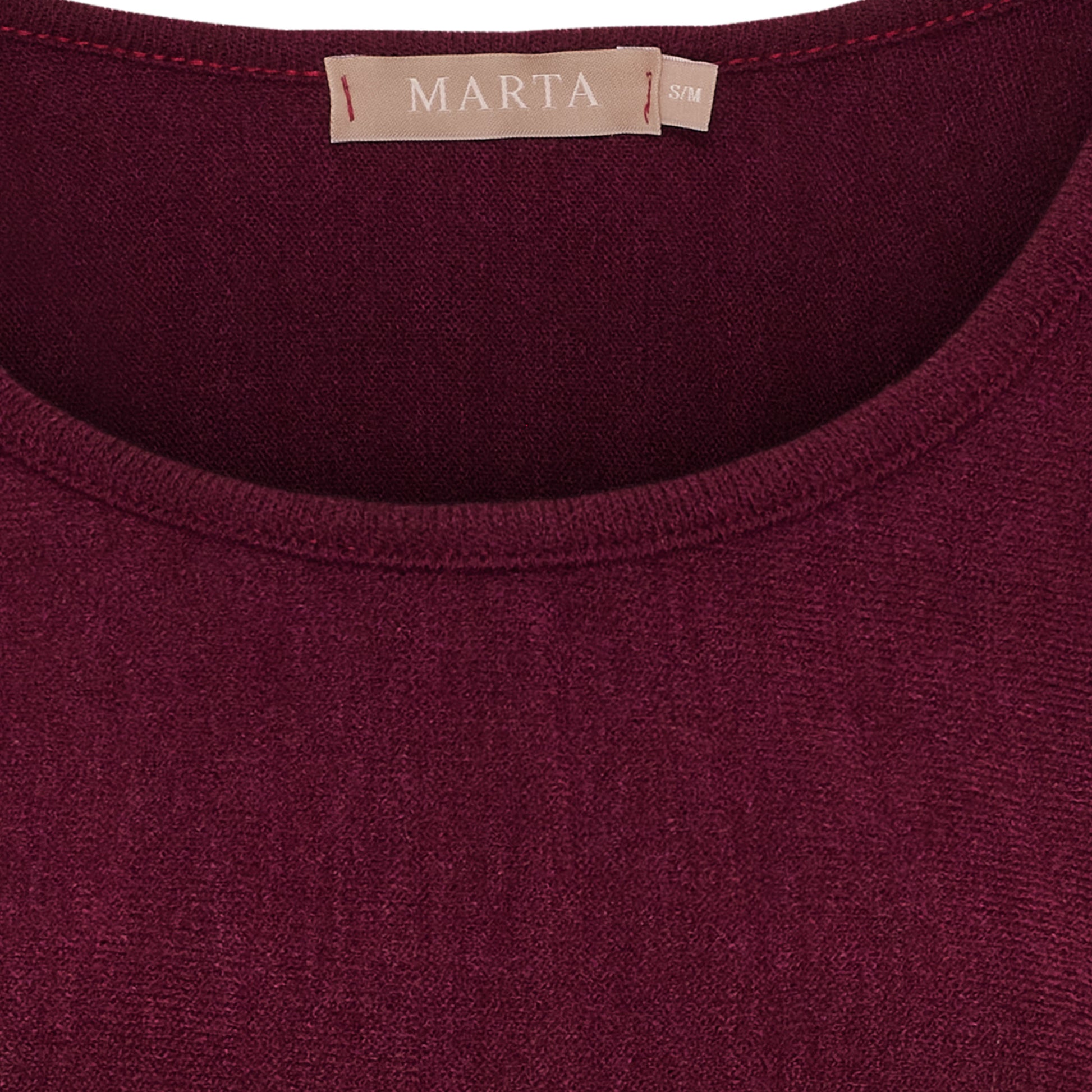 Mdcjasmin Dress Bordeaux - MARTA du Chateau | Lilla Hem