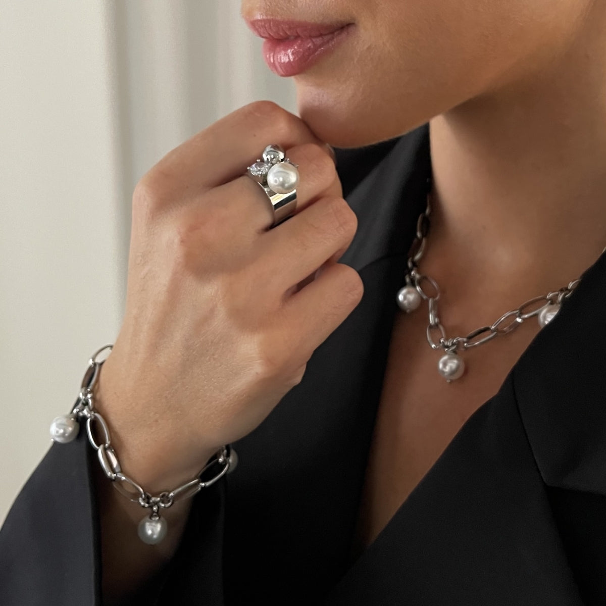 Joyce Ring Silver - Bud To Rose | Lilla Hem