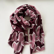 Scarves Wine Love - THREE M hos Lilla Hem