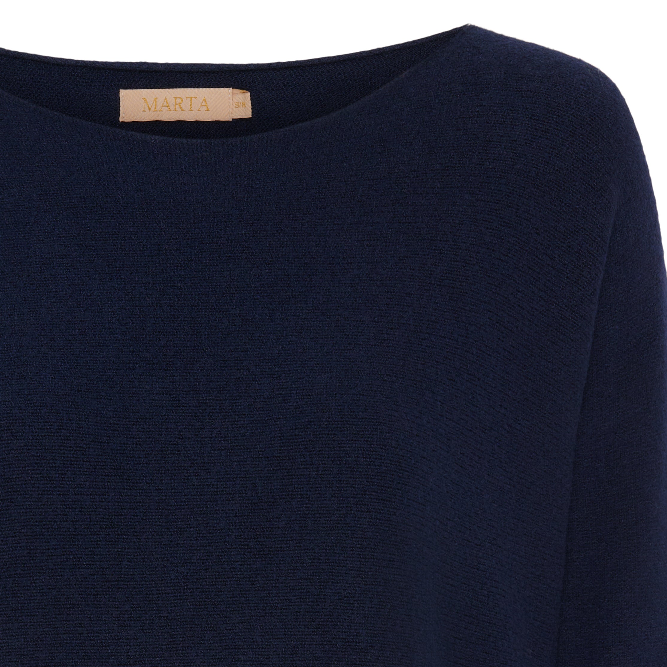 Mdcdagmar Knit Navy Navy 6752 - MARTA du Chateau | Lilla Hem
