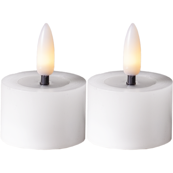 LED Värmeljus 2-Pack Flamme Flow - Star Trading | Lilla Hem