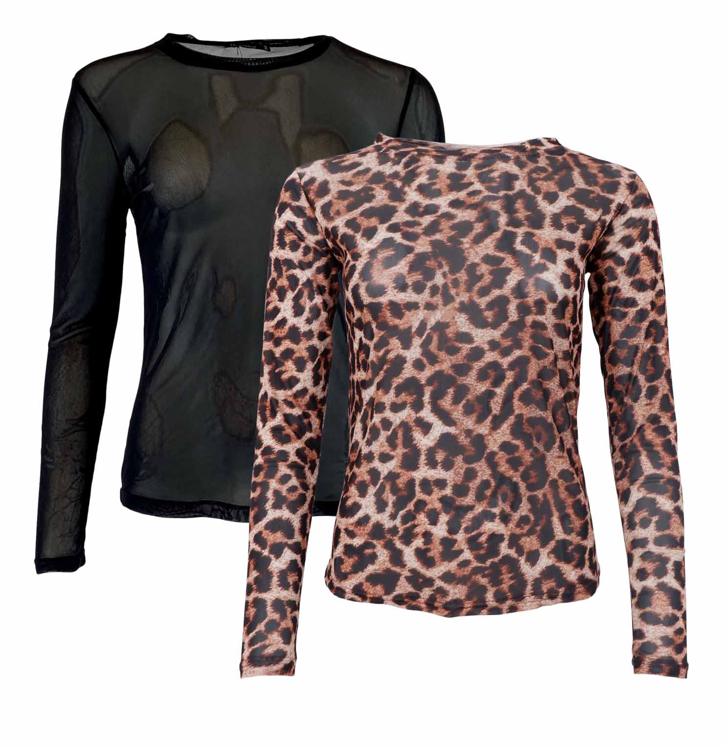BCANNIE mesh blouse - Black Colour hos Lilla Hem