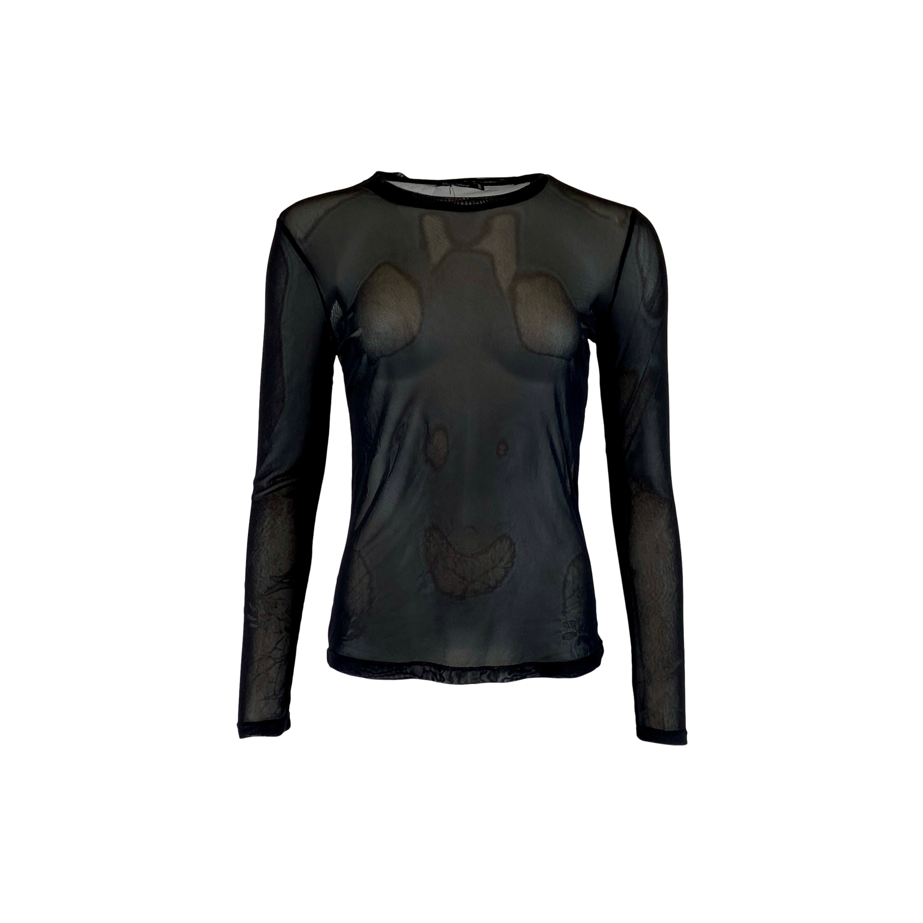 BCANNIE Mesh Blouse - Black Colour | Lilla Hem