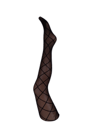 BCARGYLE jacquard tight 30 denier - Black Colour hos Lilla Hem