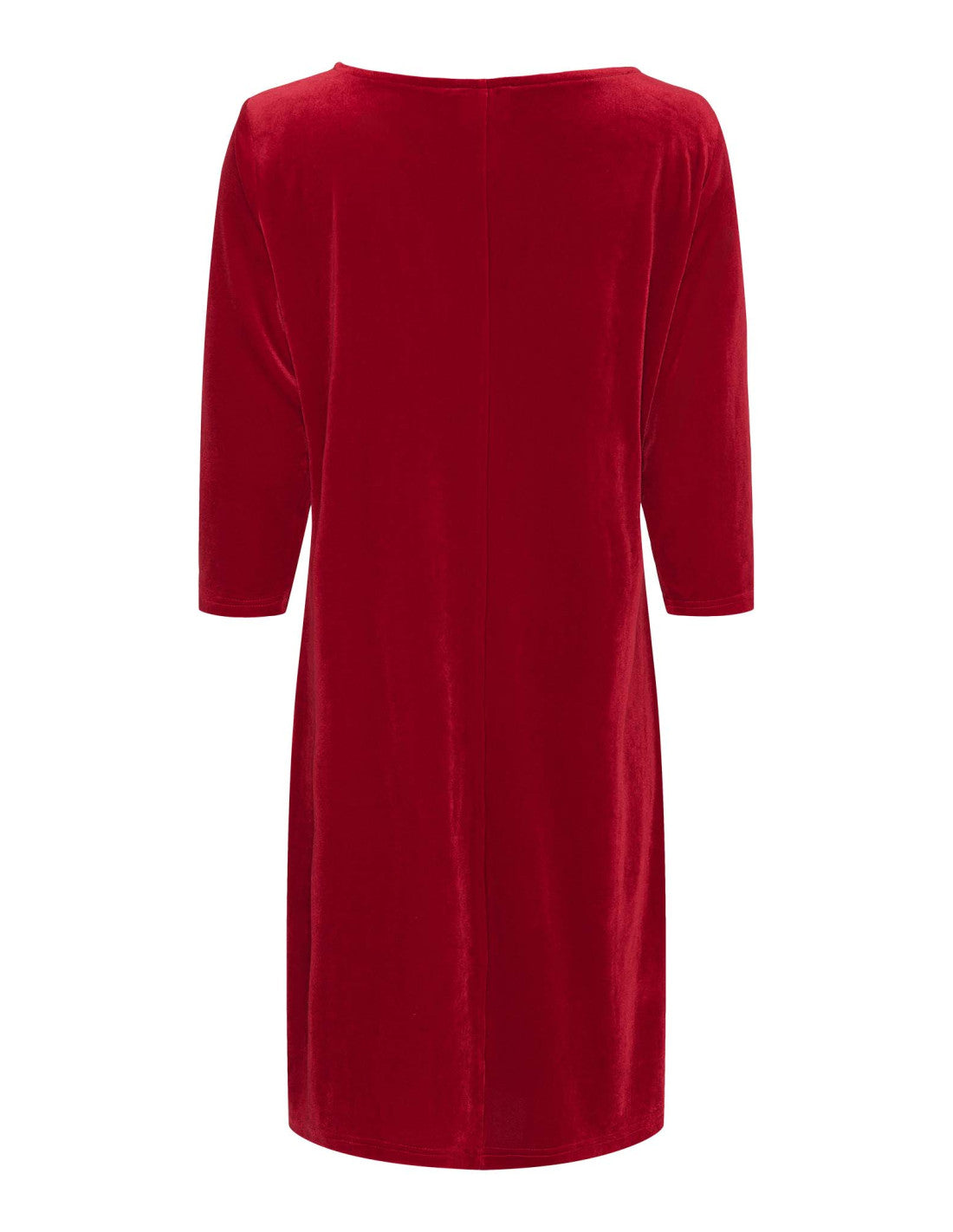 Klänning Ewy Velvet Dress Christmas Red - I SAY | Lilla Hem