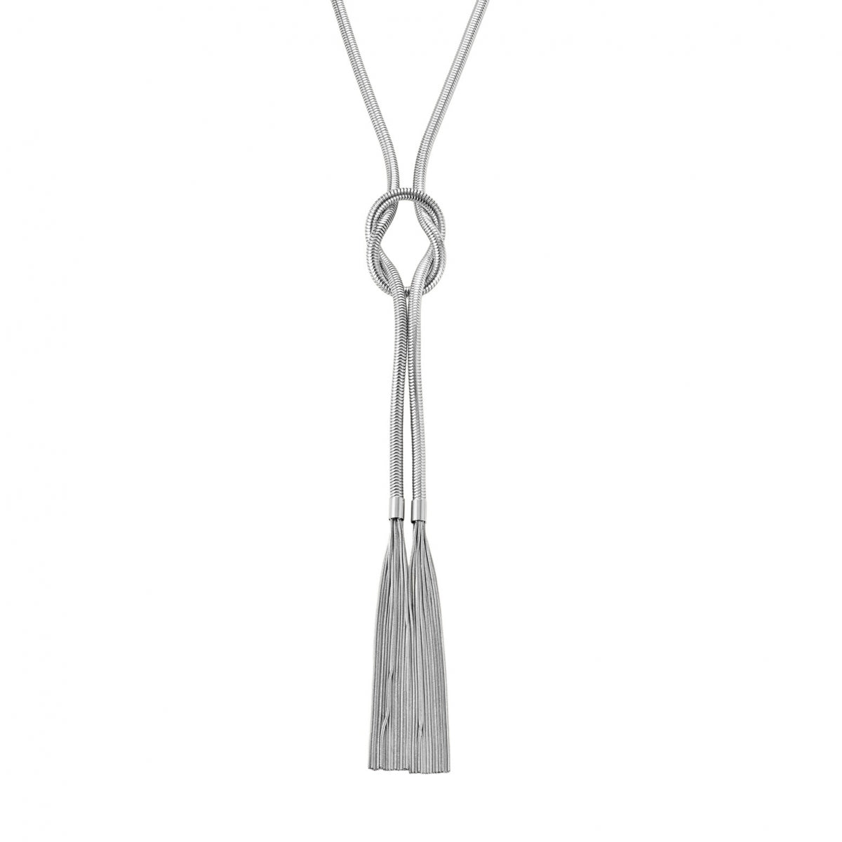 Royal Tassel Necklace Silver - Bud To Rose hos Lilla Hem