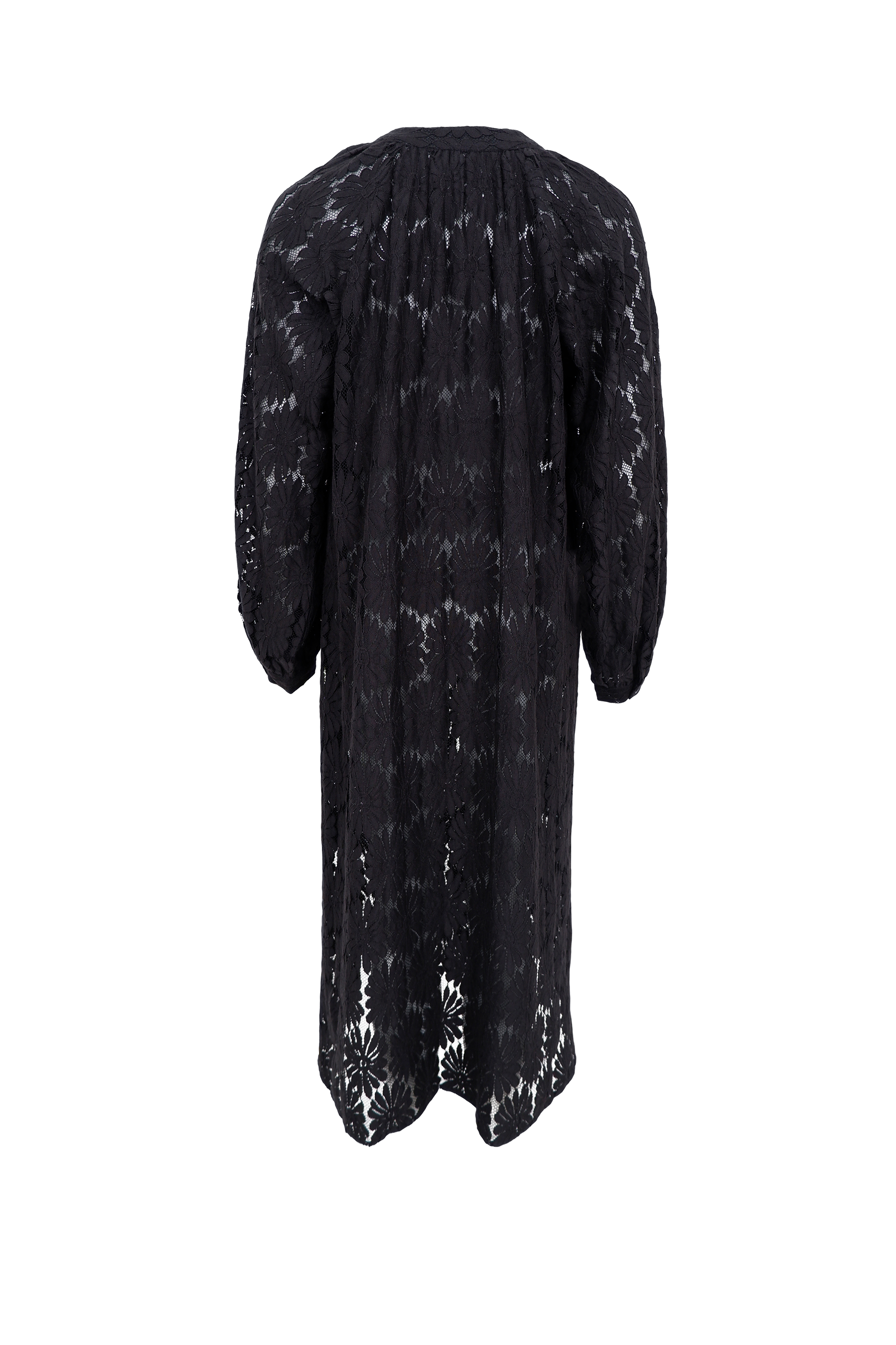 BCCOSMOS LS Flower Dress Black - Black Colour | Lilla Hem