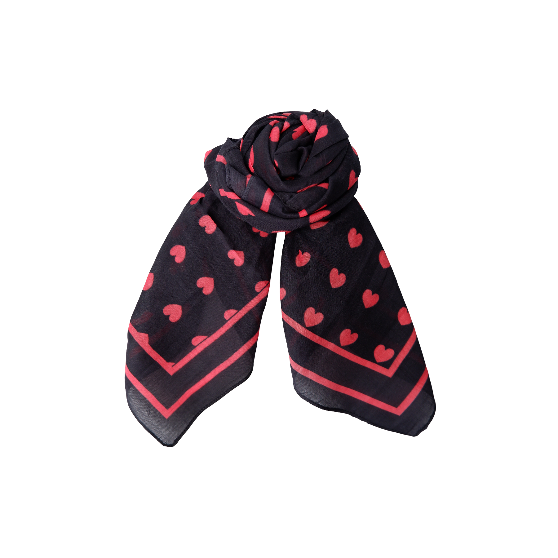 BCCLAUDIA Love Mini Scarves (fler Färger) - Black Colour | Lilla Hem