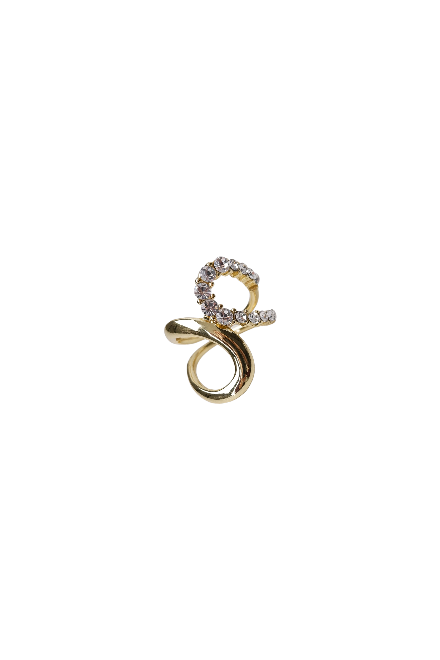 BCBEAU mini scarf ring - Black Colour hos Lilla Hem