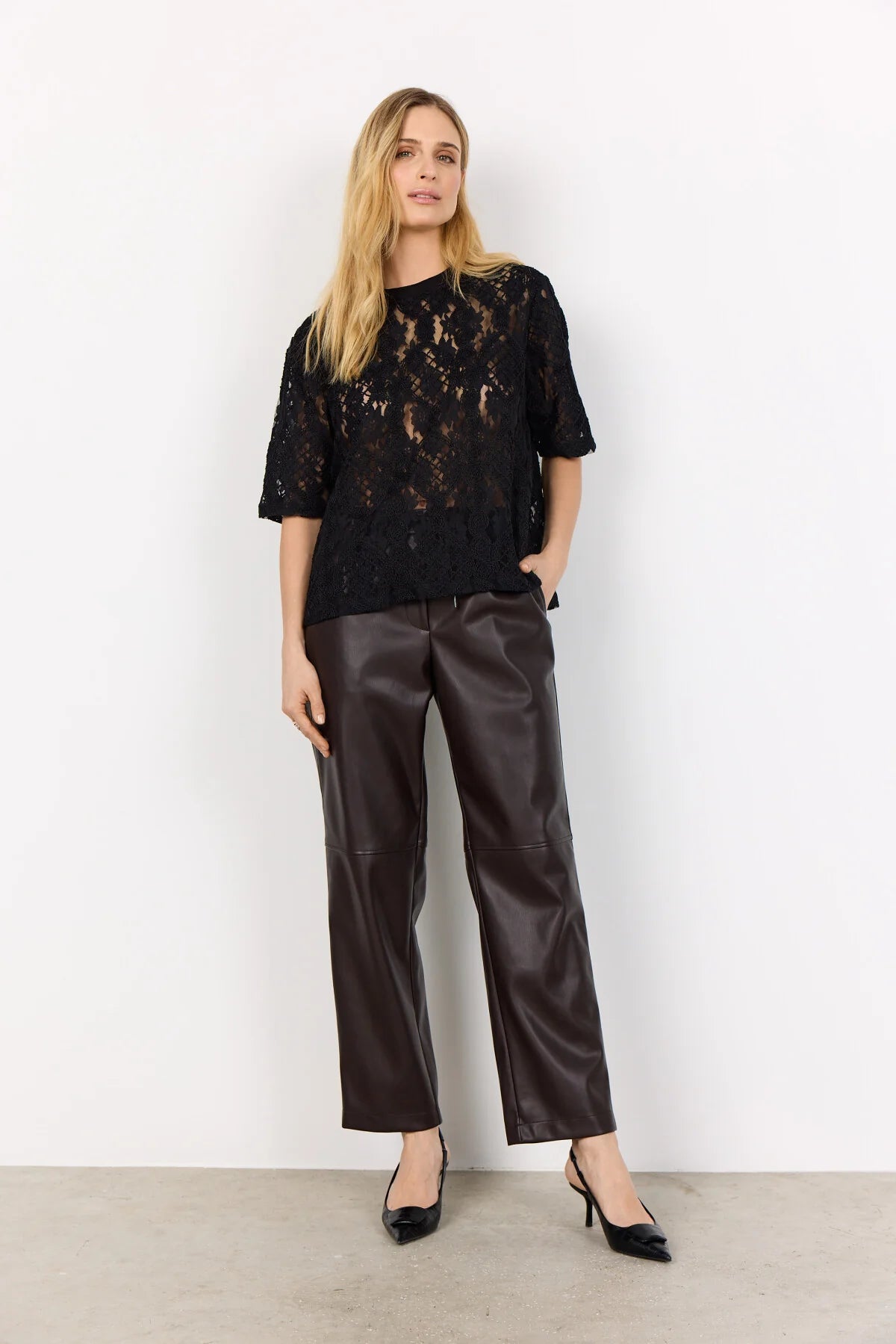 T-Shirt SC-ALHAM 1 9999 Black - Soya Concept | Lilla Hem