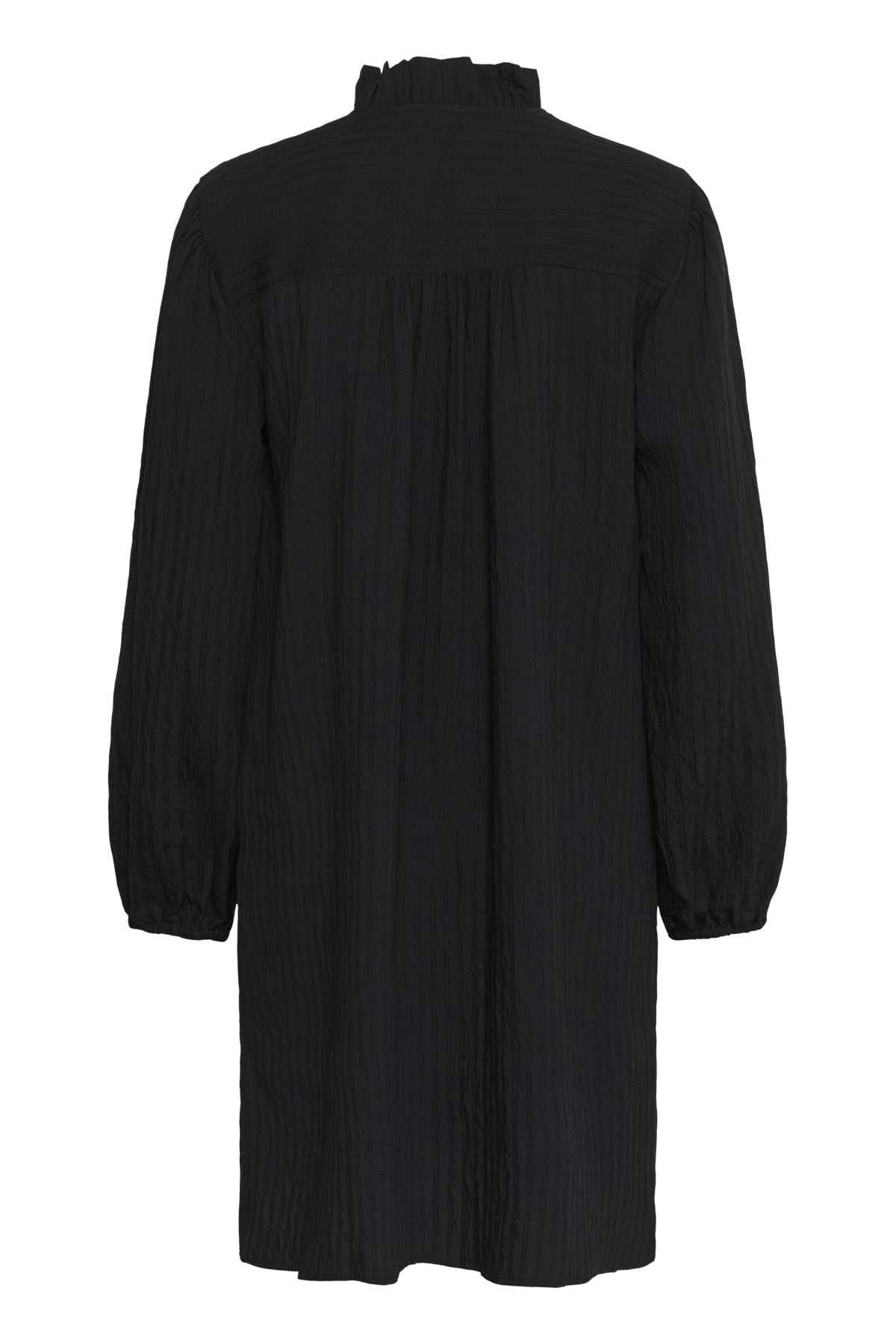 KAsuma Frill Dress Black Deep - KAFFE | Lilla Hem