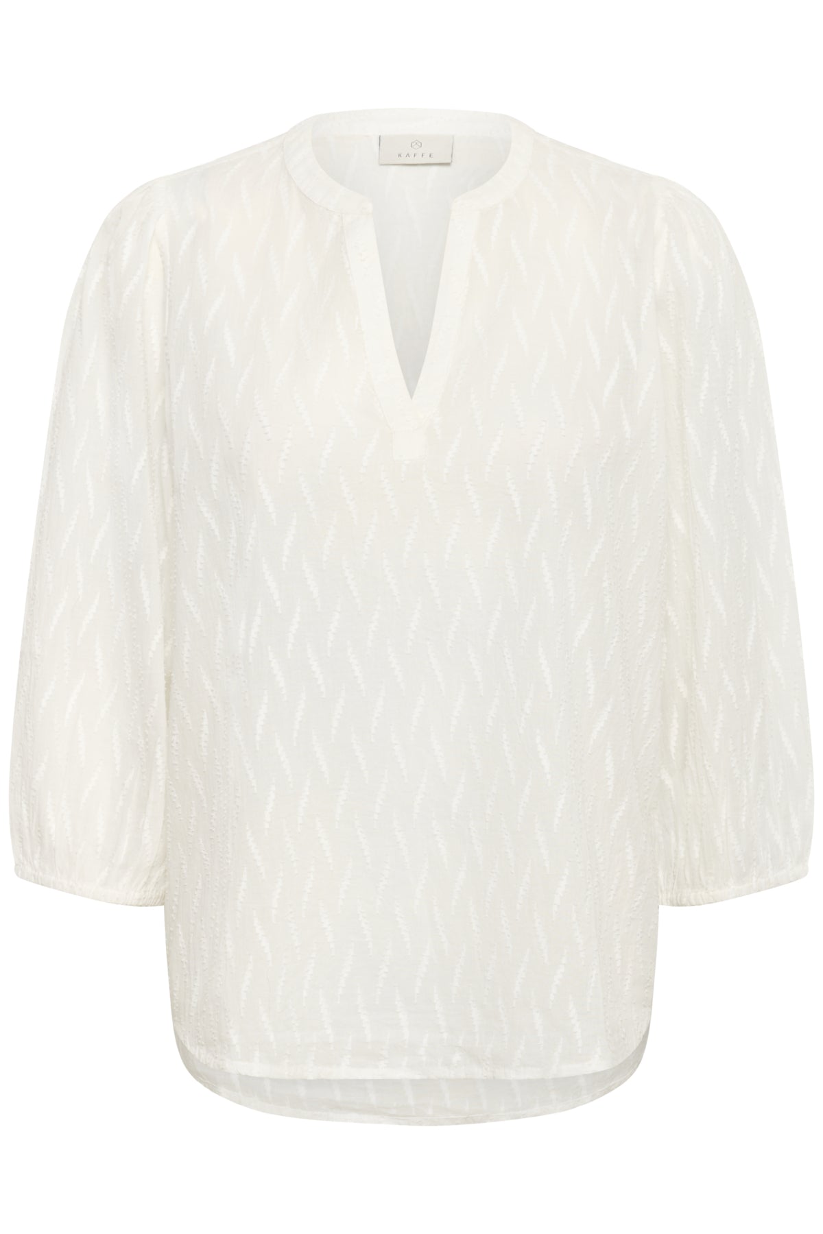 KAgabriela Blouse Chalk - KAFFE | Lilla Hem