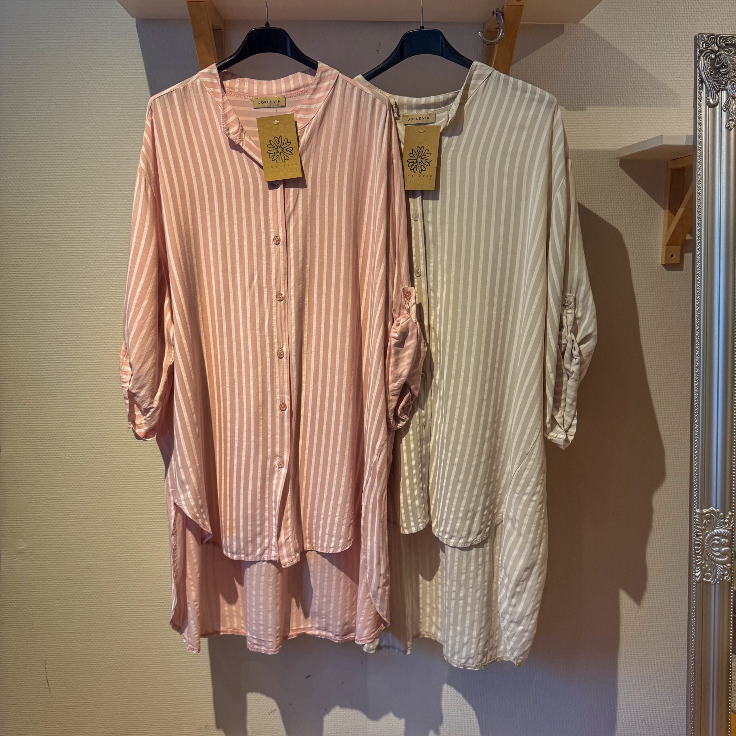 Oversize Striped Shirt