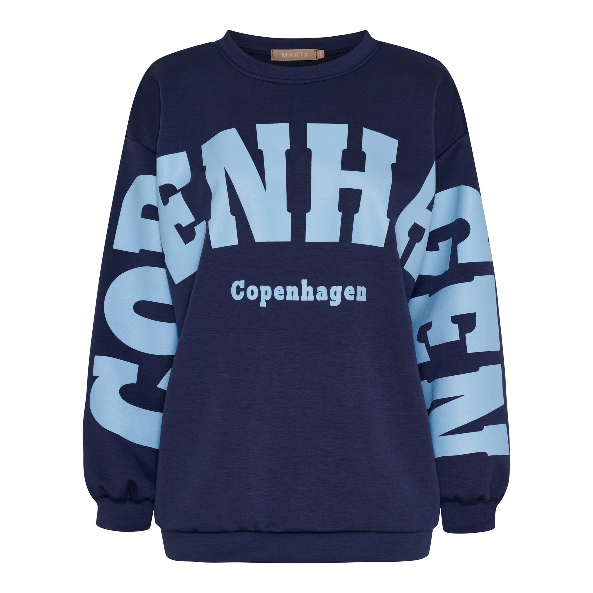 Mdchibiscus Sweatshirt - MARTA DU CHATEAU - framsida | Lilla Hem
