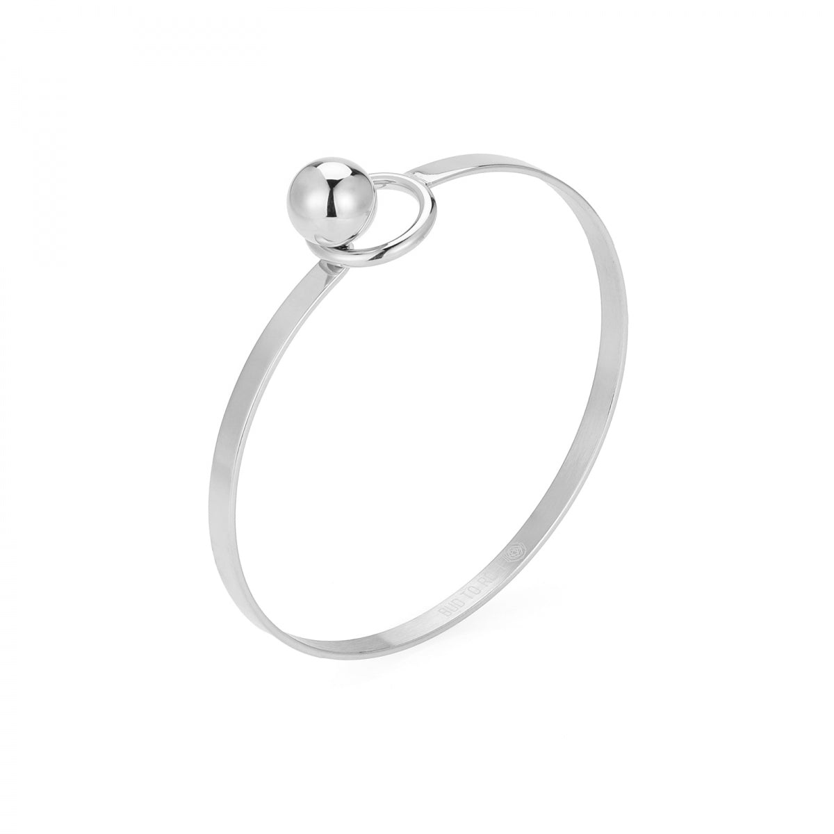 Boss Bangle Silver | Lilla Hem