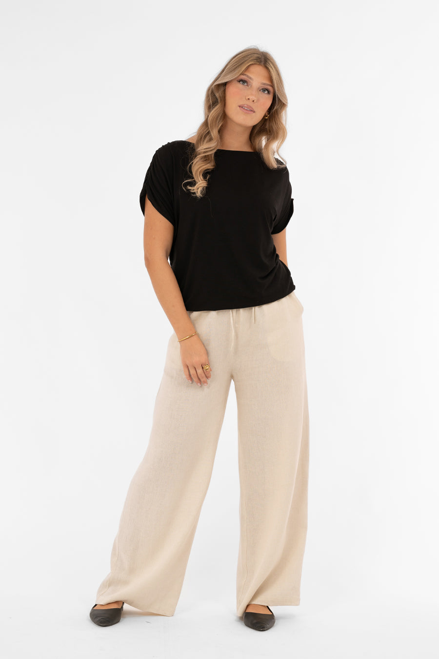 Ellery Top Boatneck Svart - Capri Collection | Lilla Hem